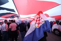 Njemačka premijera najveće hrvatske zastave , Foto: Sanjin Strukic/PIXSELL