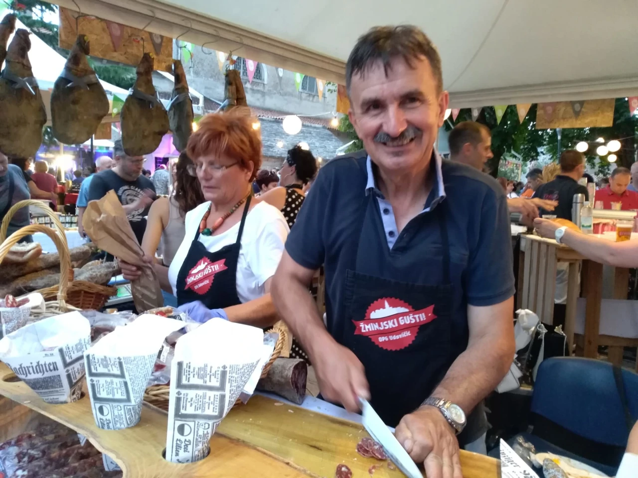Jedan od najboljih i najnagrađivanijih zaljubljenika u istarsku gastronomsku baštinu – Milan Udovičićiz Žminja. (Foto: ustupila Mirjana Žugec Pavičić).