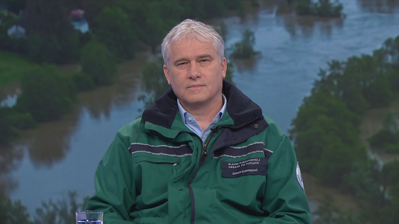 Zoran Đuroković, generalni direktor Hrvatskih voda, Foto: HTV/HRT
