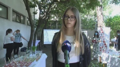 Magdalena Poša, učenica Turističko-ugostiteljske škole Split, Foto: Regionalni dnevnik/IMS/HTV/HRT