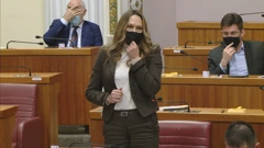 Ružica Vukovac, zastupnica DP-a u Saboru, Foto: IMS/HTV/HRT