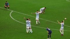Argentina slavi, Vatreni utučeni, Foto: Paul Childs/REUTERS