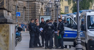 Policija u Dresdenu