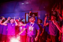 Doček igrača Dinama, Foto: Luka Batelic/PIXSELL