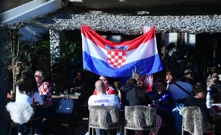 Hrvatski navijači u Splitu, Foto: Nikola Vilić/CROPIX
