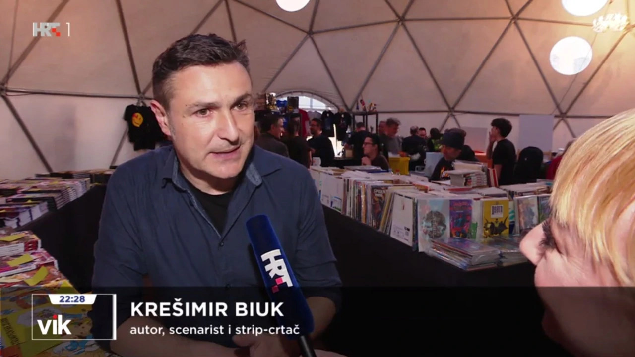 Krešimir Biuk, Foto: Vijesti iz kulture/HRT