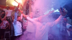 Atmosfera  u Hamburgu uoči utakmice s Albanijom
