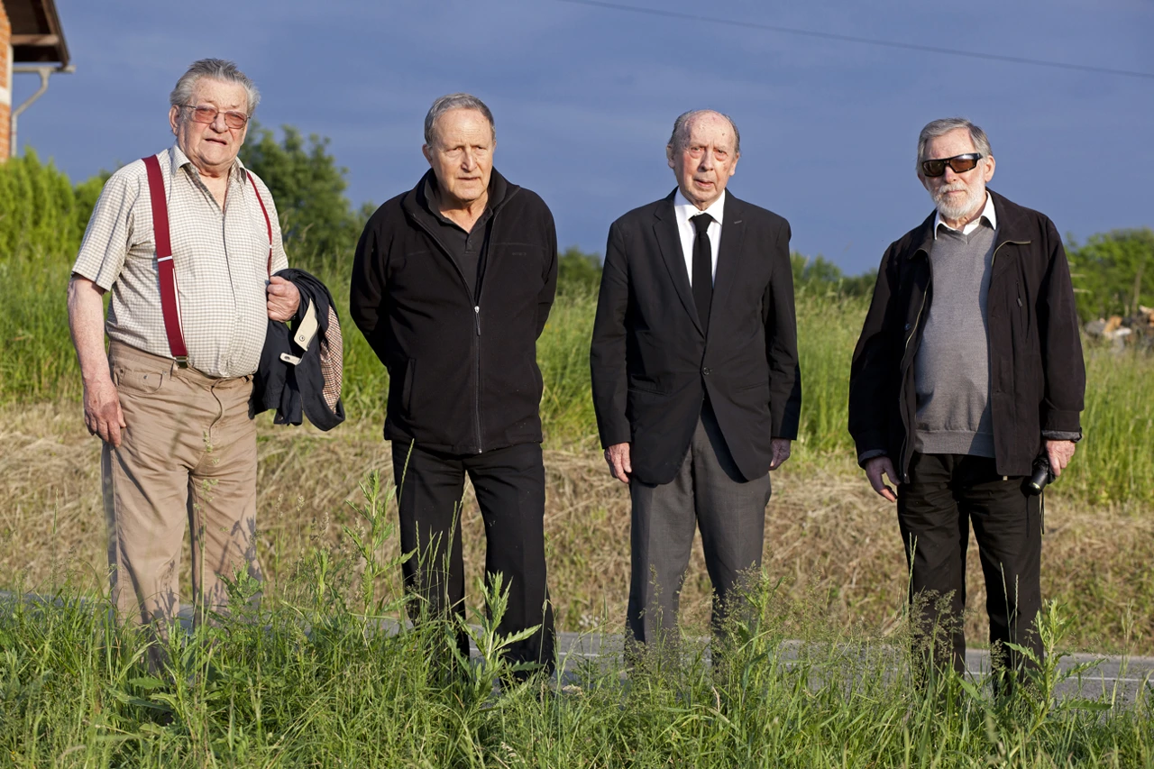 Ivan Kožarić, Julije Knifer, Josip Vaništa i Dimitrije Bašičević