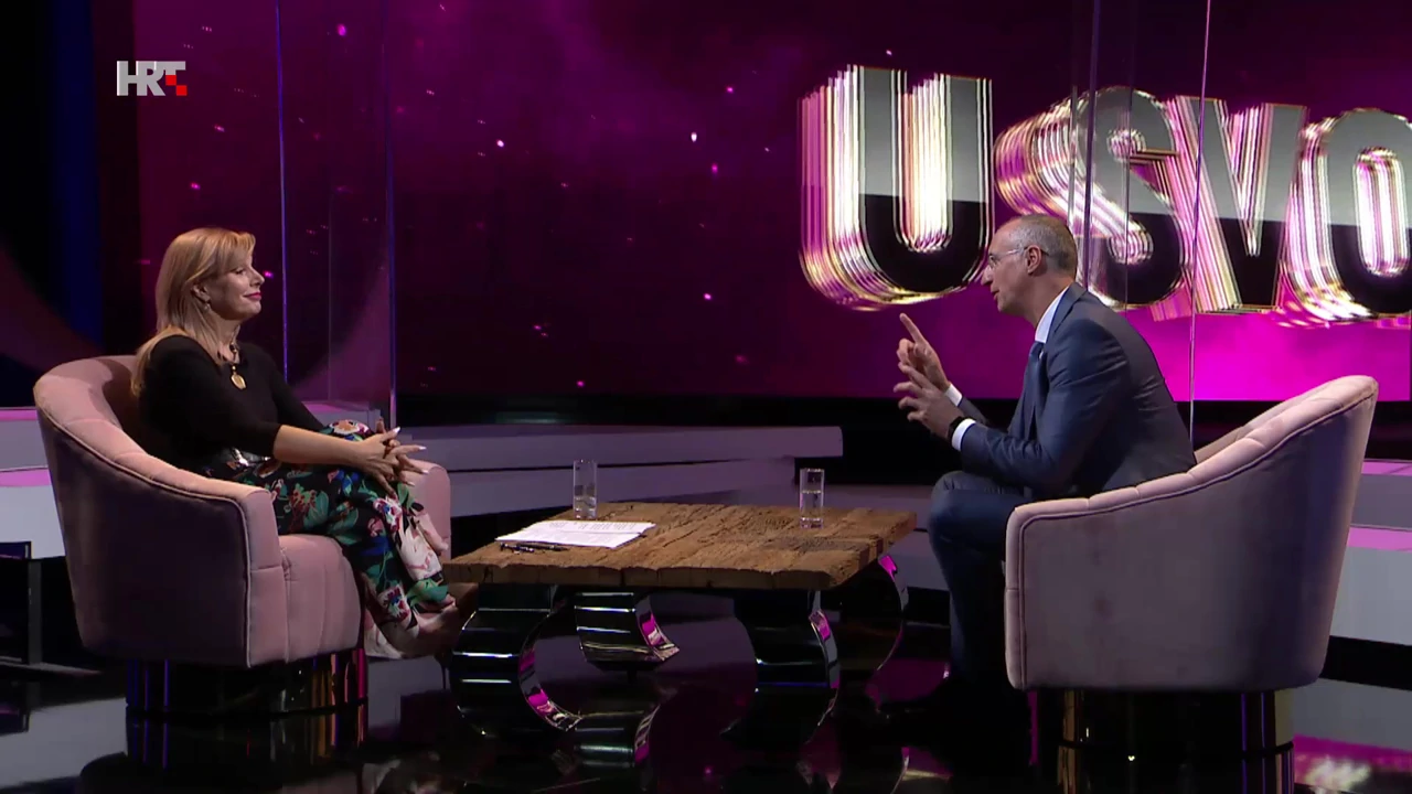 Ivica Puljak tijekom gostovanja u emisiji "U svom filmu"