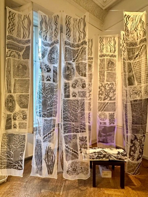 Eksponati na izložbi autorice Irene Gayatri Horvat