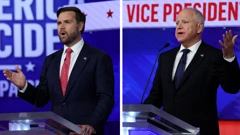 JD Vance i Tim Walz