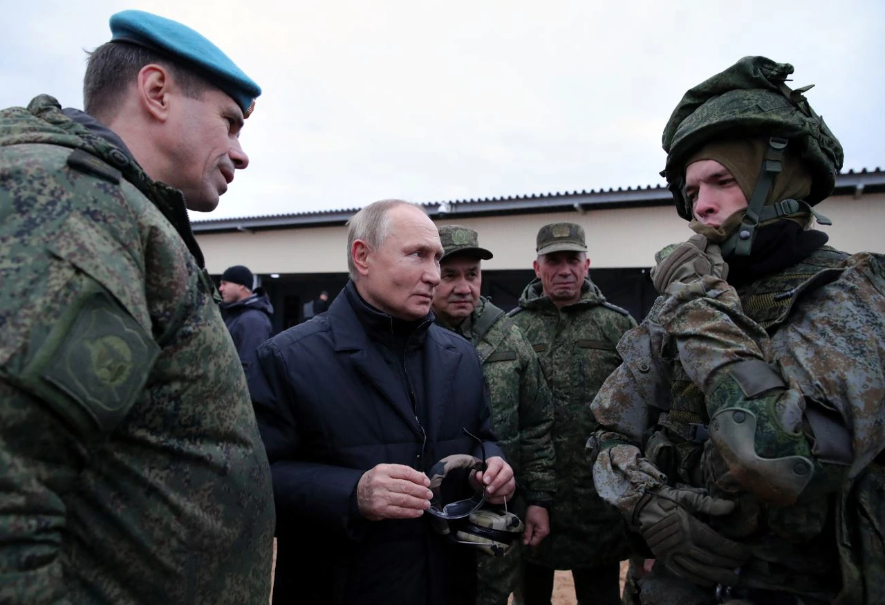 Vladimir Putin posjetio centar za obučavanje mobiliziranih vojnika, Foto: Mikhail Klimentyev/REUTERS