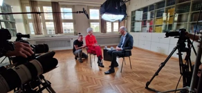 Morana Kasapović i Sven Lončarić, Foto: Siniša Hajduk/HRT