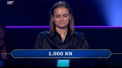 Kristina Kajinić, Foto: Tko želi biti milijunaš?/HRT