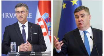 Andrej Plenković i Zoran Milanović