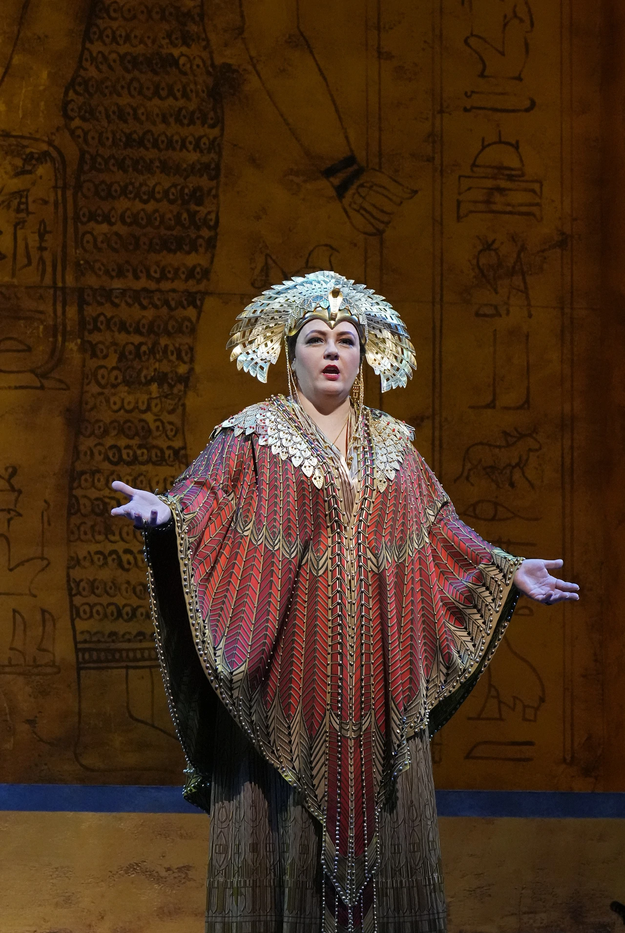 Judit Kutasi kao Amneris u Verdijevoj "Aidi" 