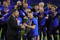 Slavlje nogometaša Dinama, Foto: Sanjin Strukić/PIXSELL