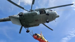 Vojni helikopter od iznimne pomoći u akciji na Samarskim stijenama