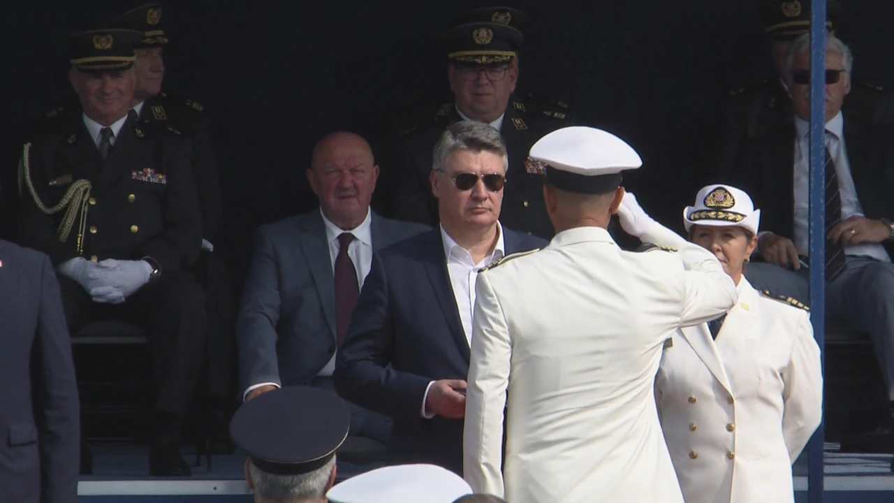 Hrvatska ratna mornarica slavi 30 godina, Foto: HTV/HRT