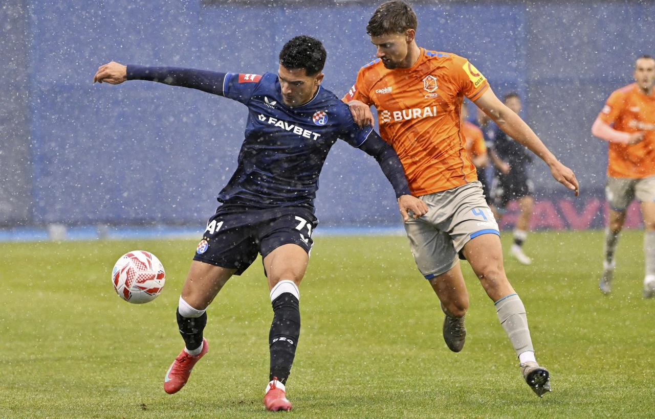 Dvoboj Dinama i Varaždina, Foto: Damir Krajac/CROPIX