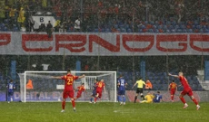 Dvoboj Crne Gore i Hrvatske, Foto: Stevo Vasiljevic/REUTERS