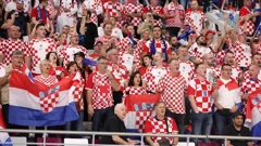 Hrvatski navijači na tribinama