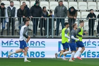 Osijek - Dinamo. Zagrijavanje igrača , Foto: Davor Javorovic/PIXSELL