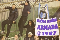 Navijači Rijeke na Poljudu, Foto: Bozidar Vukicevic/CROPIX