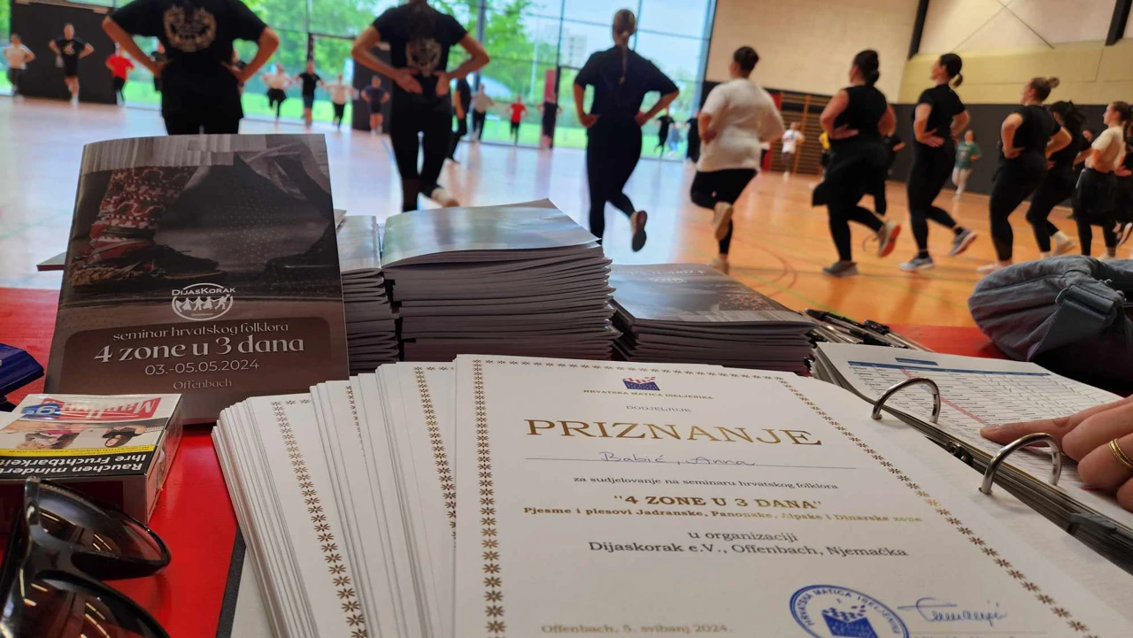 Seminar hrvatskog folklora u Offenbachu, Foto: Dijaskorak e.V./ustupljeno