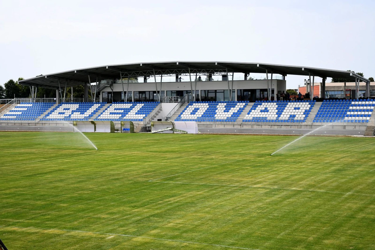 Završen novi bjelovarski nogometni stadion, Foto: Damir Spehar/PIXSELL