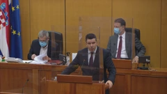 Sjednica Hrvatskoga sabora, Foto: HTV/HRT