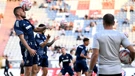 Hajduk - Lokomotiva, zagrijavanje igrača 