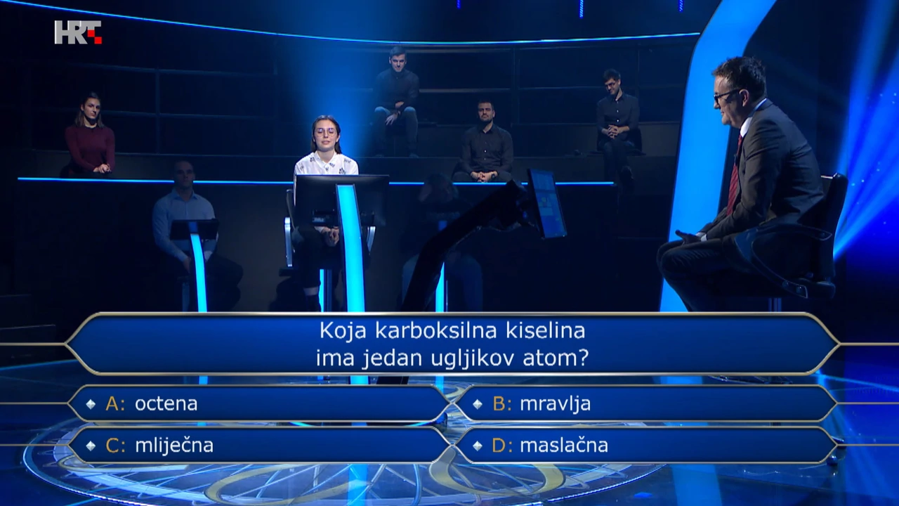 Hana Vlahov , Foto: Tko želi biti milijunaš?/HRT