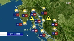 emisija "Vrijeme", Foto: HTV/HRT