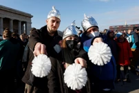 Nekoliko tisuća prosvjednika protiv novih COVID mjera, Foto: Leonhard Foeger/REUTERS