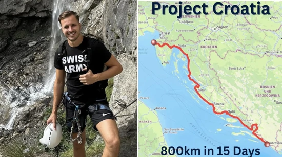 Marko Pilškić sprema se pretrčati cijelu hrvatsku obalu