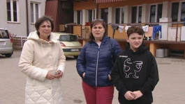 Janina (lijevo) s obitelji je izbjegla iz Kijeva