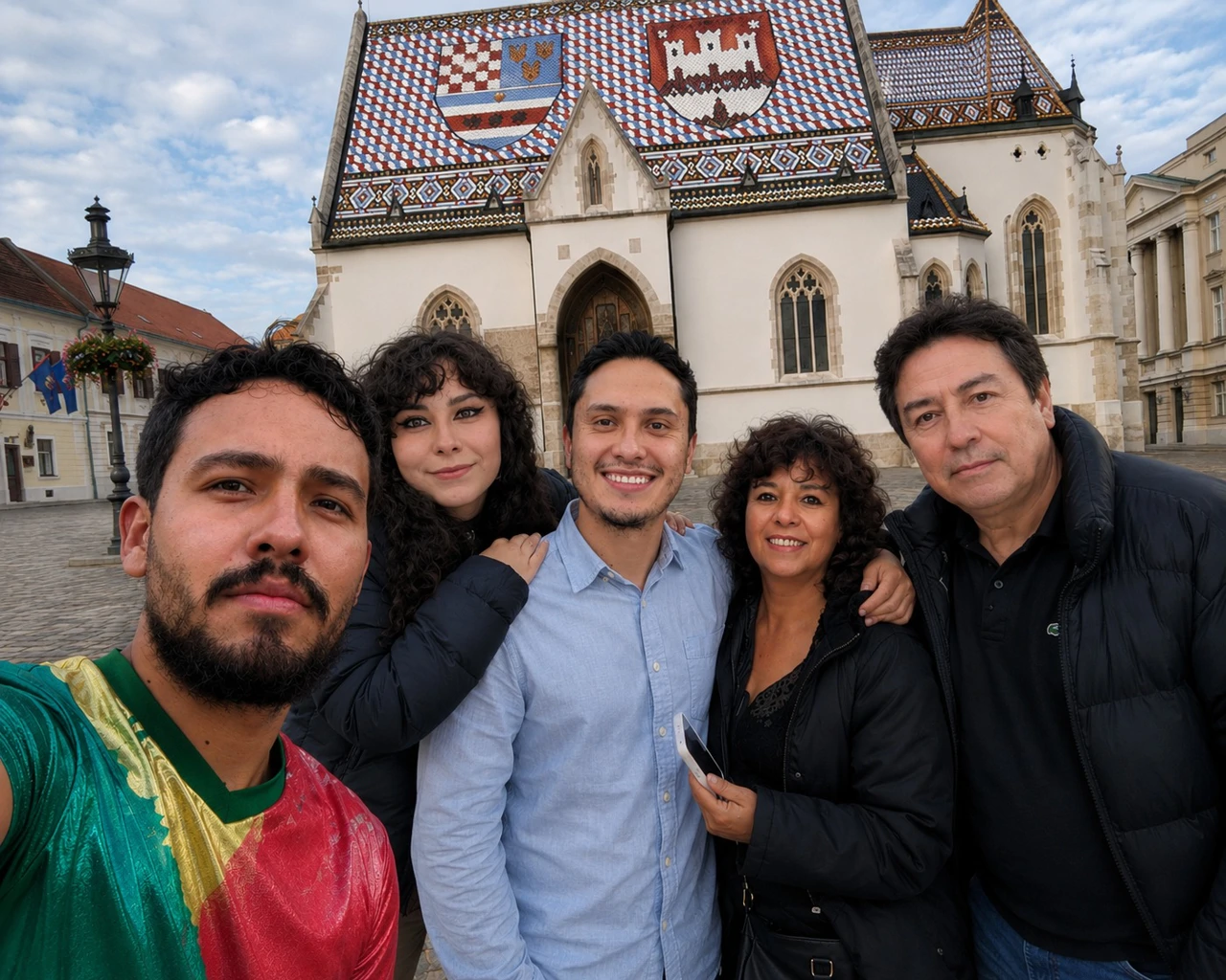 Juan y familia Calasich en Zagreb / Juan i obitelj Calasich u Zagrebu, Foto: Familia Chipoco / Obitelj Chipoco//
