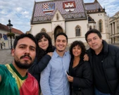 Juan y familia Calasich en Zagreb / Juan i obitelj Calasich u Zagrebu, Foto: Familia Chipoco / Obitelj Chipoco//