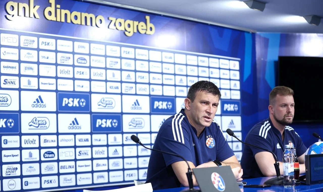 Sergej Jakirović na konferenciji za medije uoči Hajduka