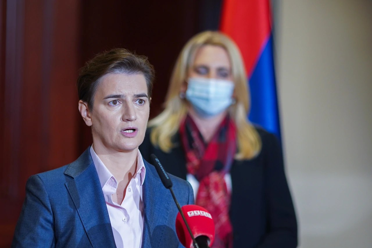 Premijerka Srbije Ana Brnabić, Foto: Dejan Rakita/PIXSELL