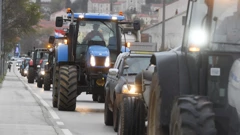 Prosvjed 300-ak poljoprivrednika iz Šibensko-kninske županije