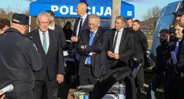 Davor Božinović  u obilasku Postaje granične policije Cetingrad