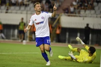 Dario Melnjak nakon pogotka Žalgirisu, Foto: Josko Ponos /CROPIX