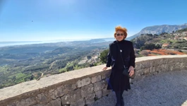 Vesna Jurić-Rukavina podno Kliške tvrđave