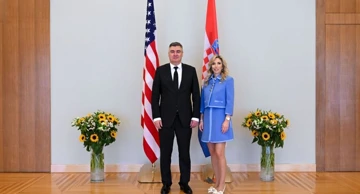 Nicole McGraw i Zoran Milanović