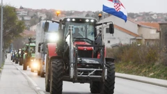 Traktori na ulicama, ilustracija