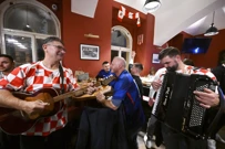 Hrvatski navijači u Pragu, Foto: Boris Kovačev/CROPIX
