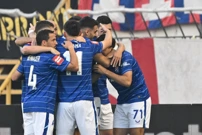 Slavlje igrača Dinama na Poljudu, Foto: Tom Dubravec/CROPIX