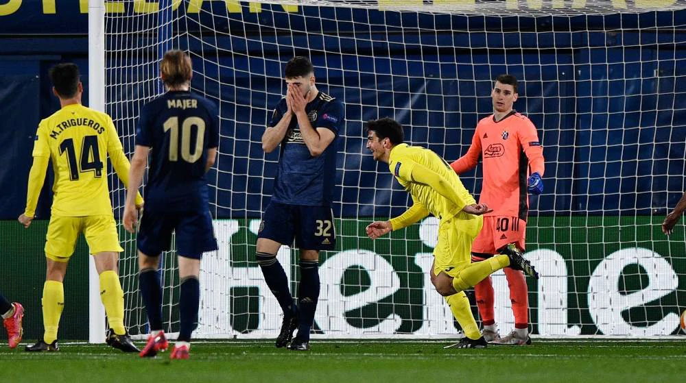 Gerard Moreno slavi , Foto: Pablo Morano/REUTERS